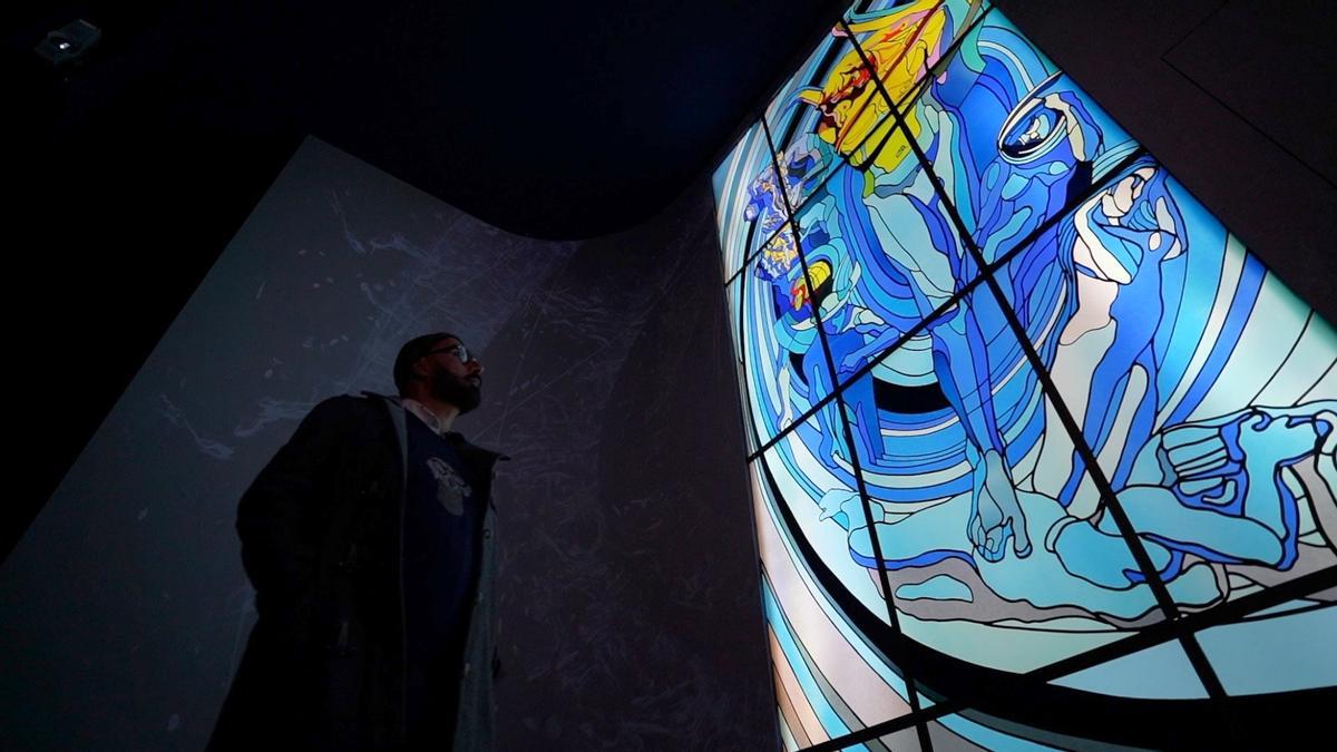 El Museo de Vitrales acoge obras de arte hechas por artesanos del cristal