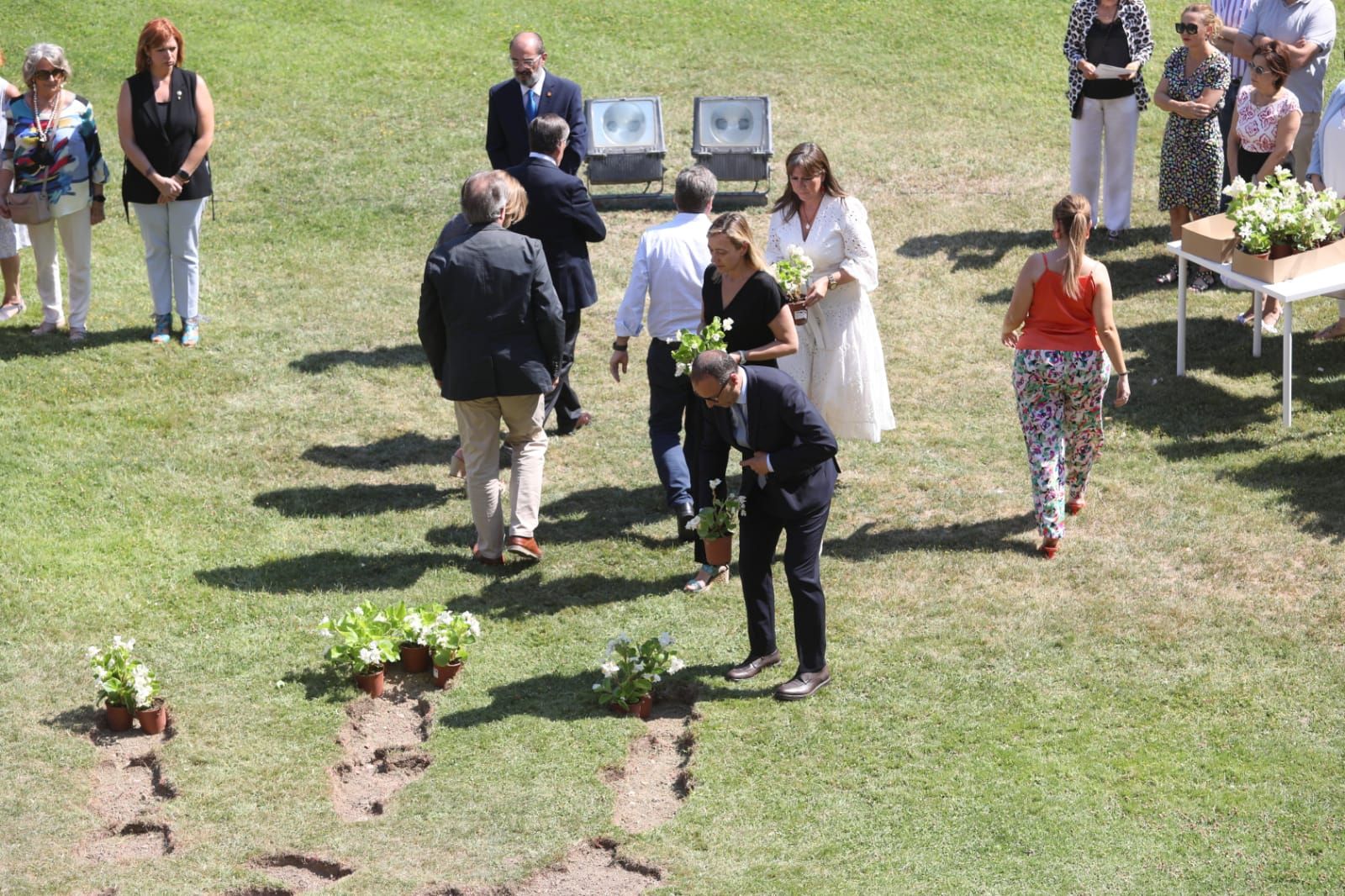 Homenaje a Miguel Ángel Blanco en el Pignatelli