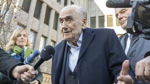 Sepp Blatter, exdirigente de la FIFA