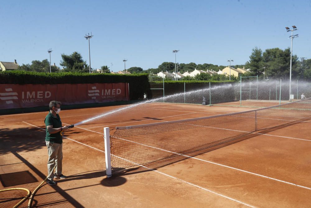El tenis valenciano retoma la actividad en la Fase