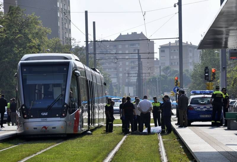 Fallece una mujer tras ser atropellada por el tranvía