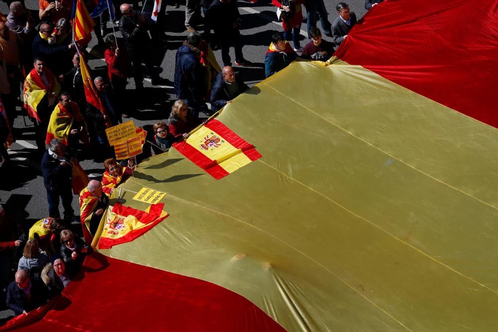 Manifestación de Sociedad Civil Catalana