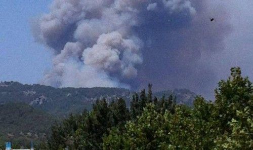 Alarm auf Mallorca: Waldbrand bei Andratx