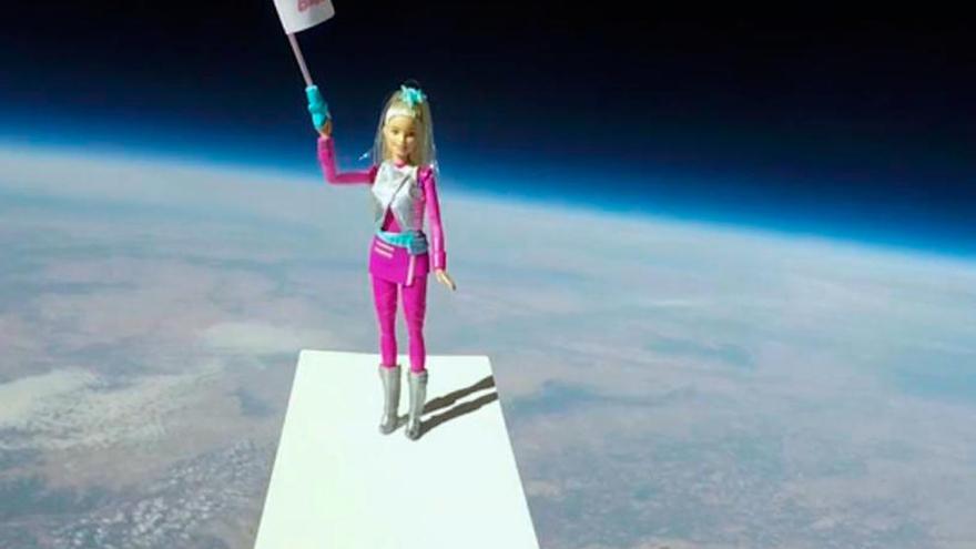 Barbie, en la estratosfera