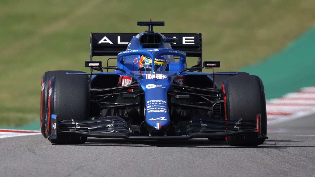 Fernando Alonso, durante la carrera.