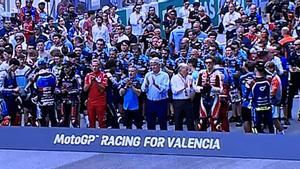 El Mundial de MotoGP ha guardado, hoy, un minuto de silencio por los fallecidos en la DANA de Valencia.e la prueba al spr g