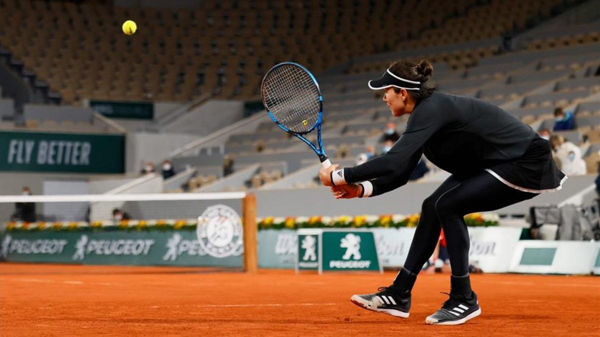 Muguruza no pudo alcanzar los octavos de final en Roland Garros