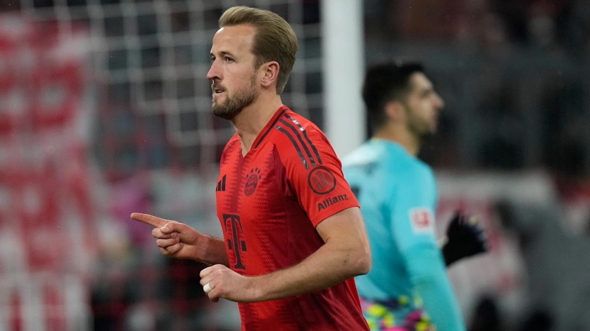Festival de Harry Kane en la victoria del Bayern