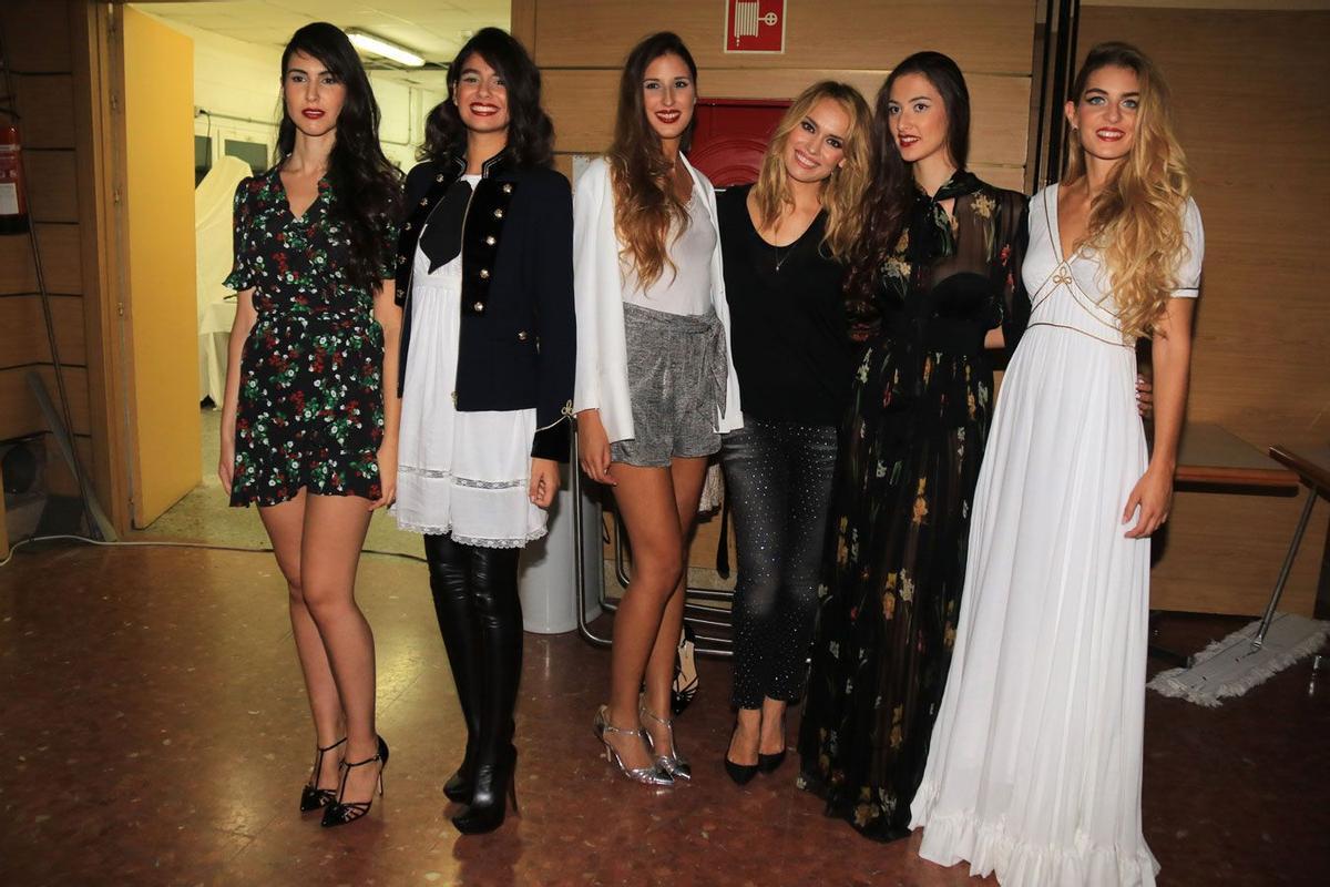 Pati Conde by Dandara:  junto a las modelos