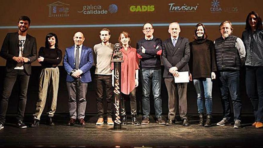 Presentación de las nominaciones, ayer, en A Coruña.