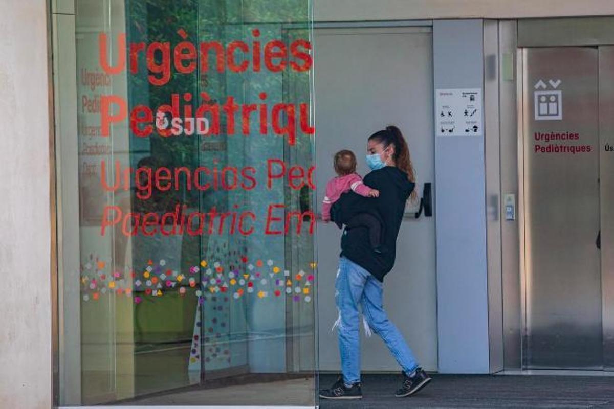 Urgencias del Sant Joan de Déu, Barcelona.