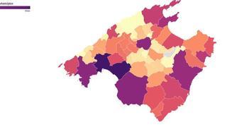 El mapa del alquiler en Mallorca pueblo a pueblo