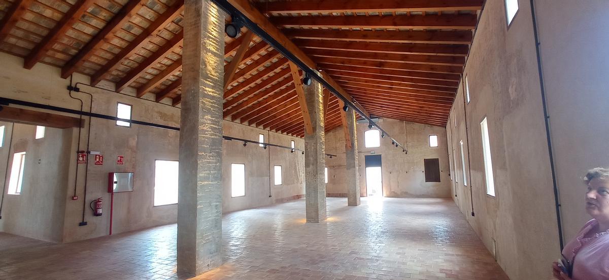 Así ha quedado L'Alquería del Pi de Alfafar tras su rehabilitación Así ha quedado L'Alquería del Pi de Alfafar tras su rehabilitación