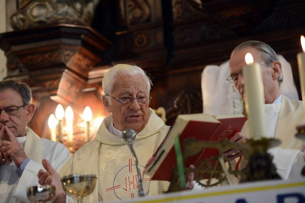 Homenaje al Padre Ángel en La Rebollada