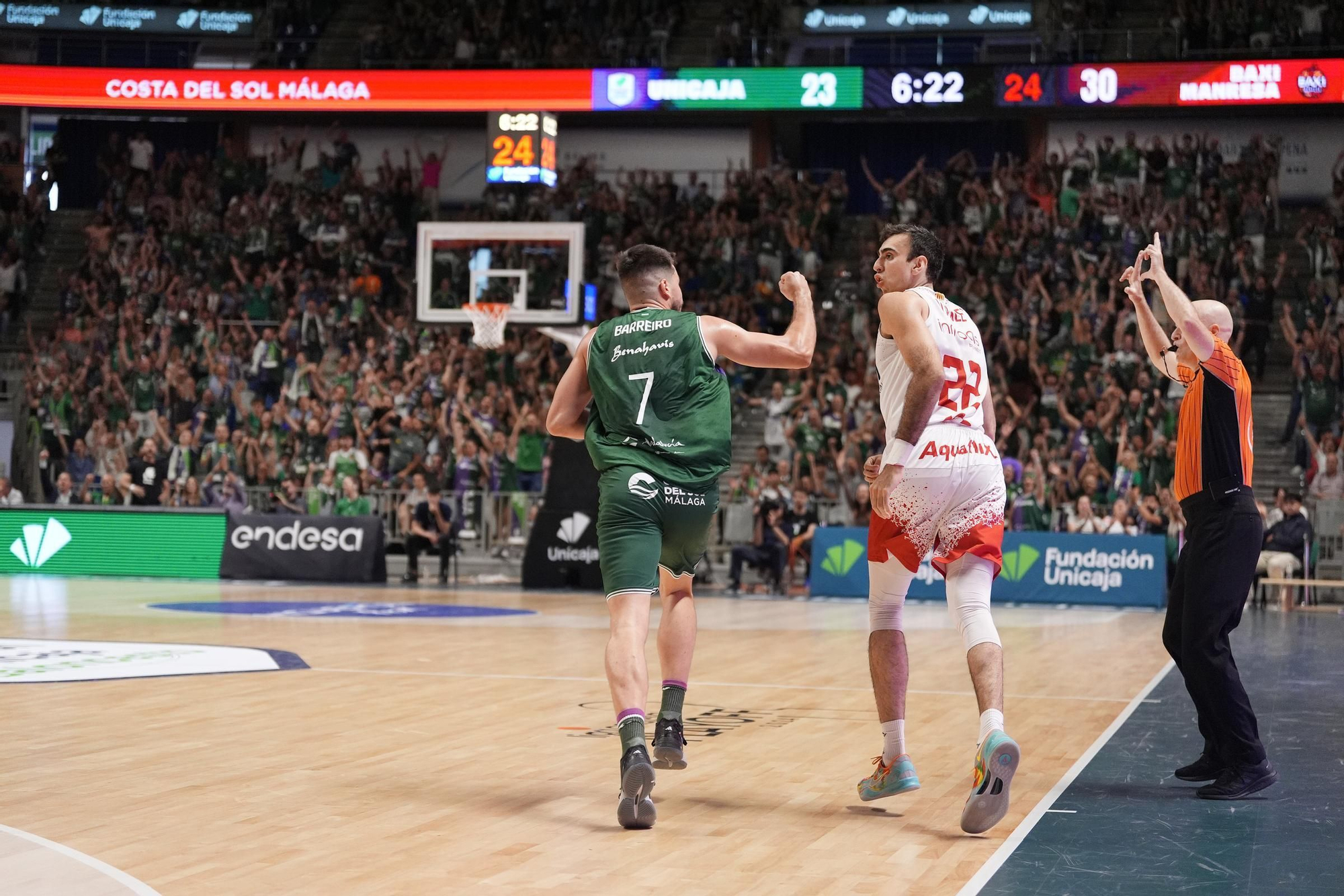 Unicaja-Baxi, en imatges