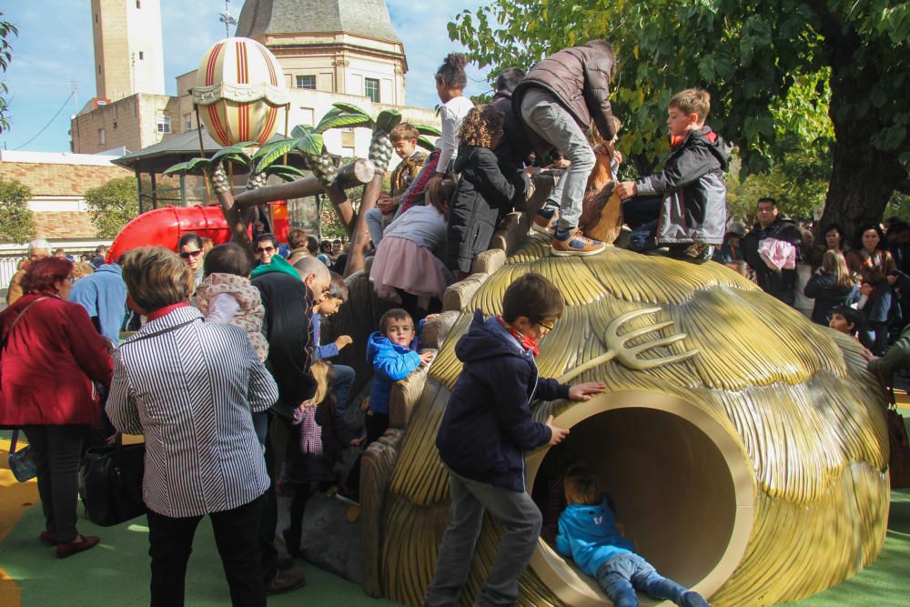 Inauguración del parque de Tirisiti en Alcoy