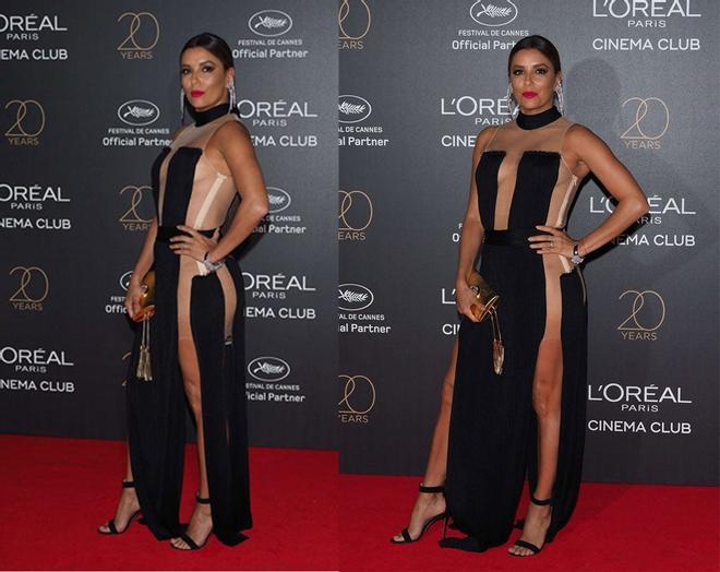 Eva Longoria en el Festival de Cannes de Balmain