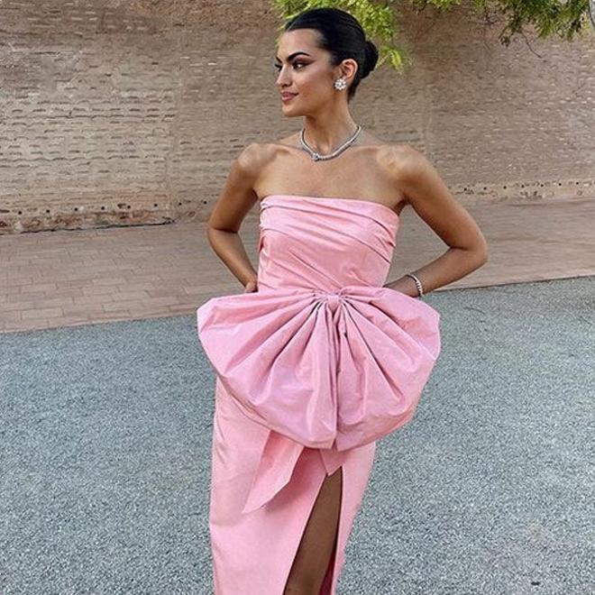 Marta Lozano en la boda de Teresa Andrés Gonzalvo