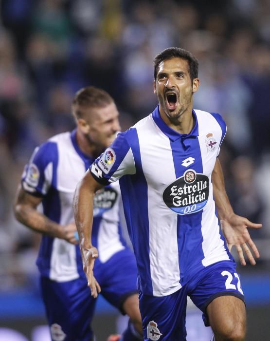 El Dépor logra la victoria ante el Sporting