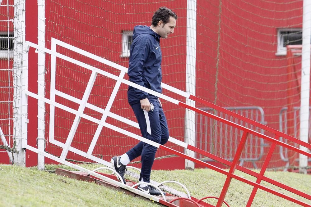 Entrenamiento del Sporting