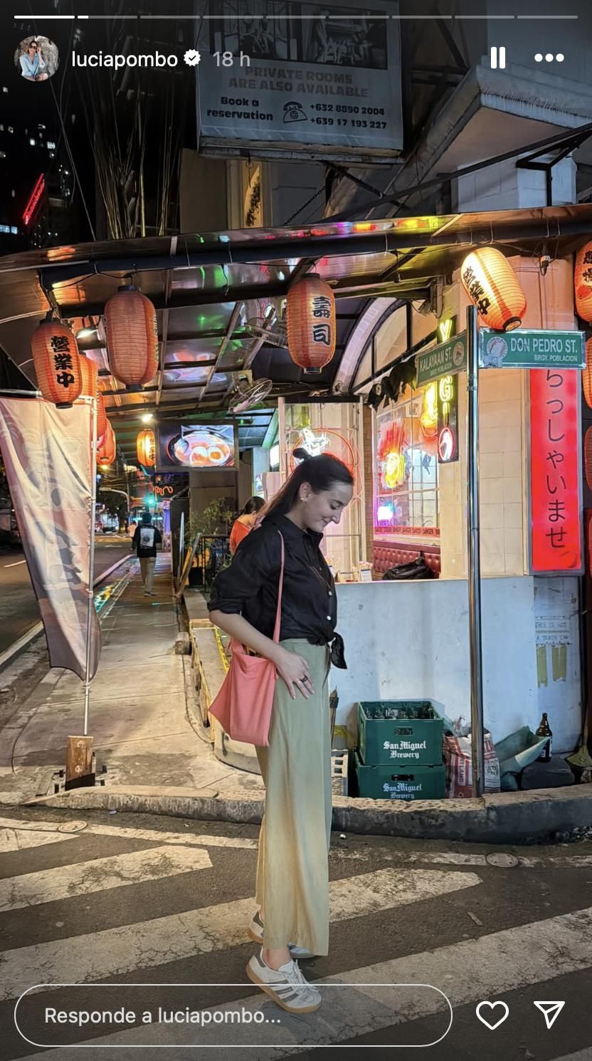 La imagen de Lucía Pombo que ha destado especulaciones de embarazo