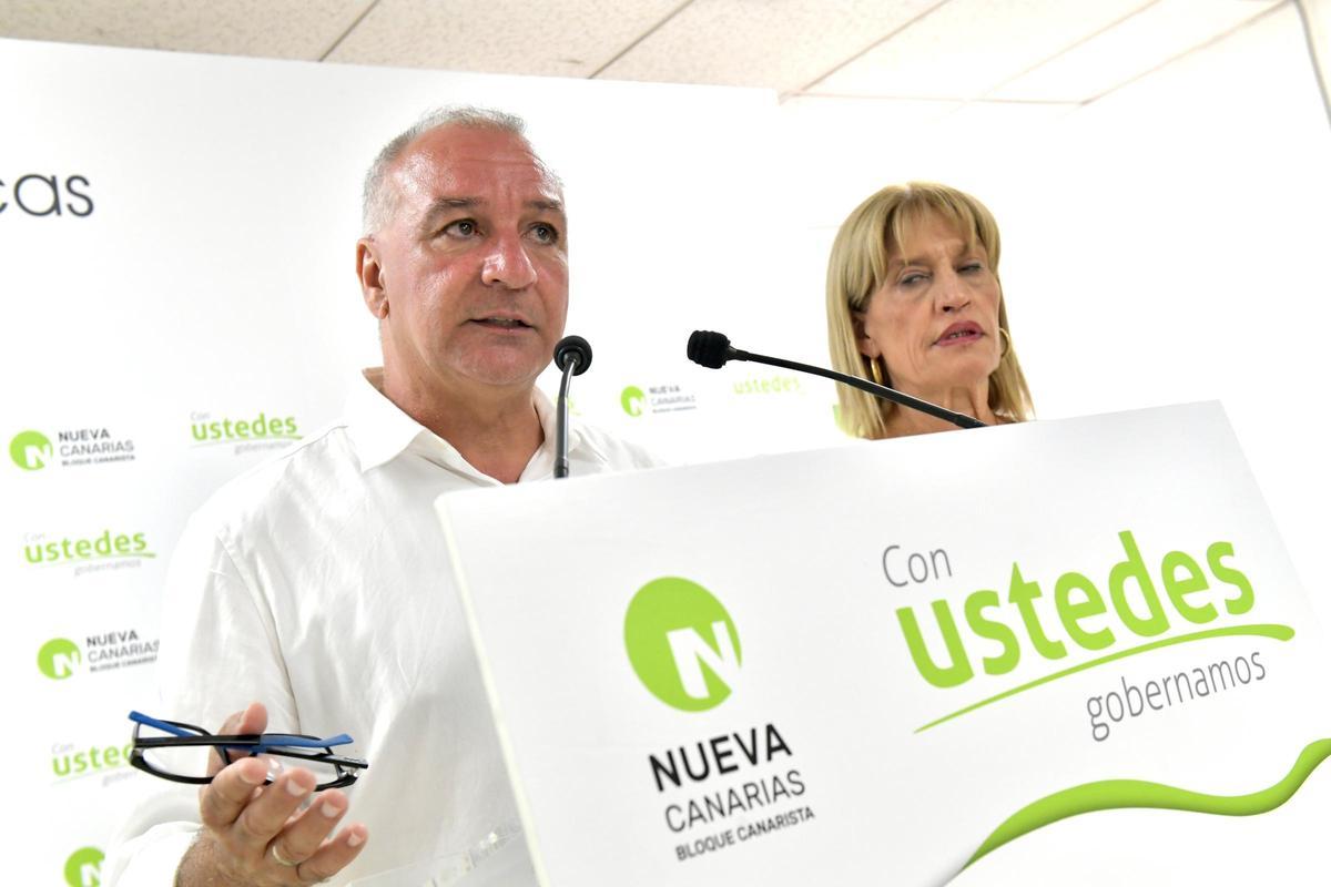 Noche electoral con Nueva Canarias