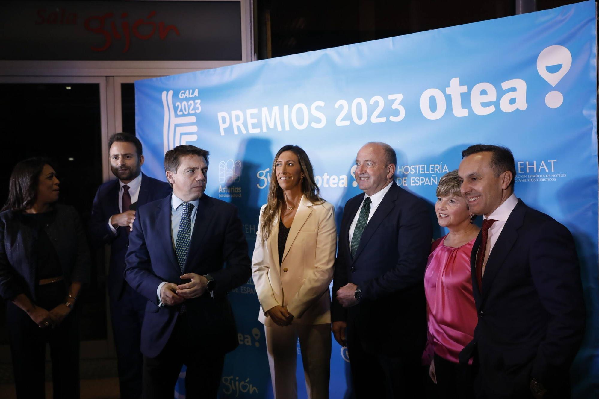 Gala de entrega de los premios de la patronal hostelera Otea, en imágenes