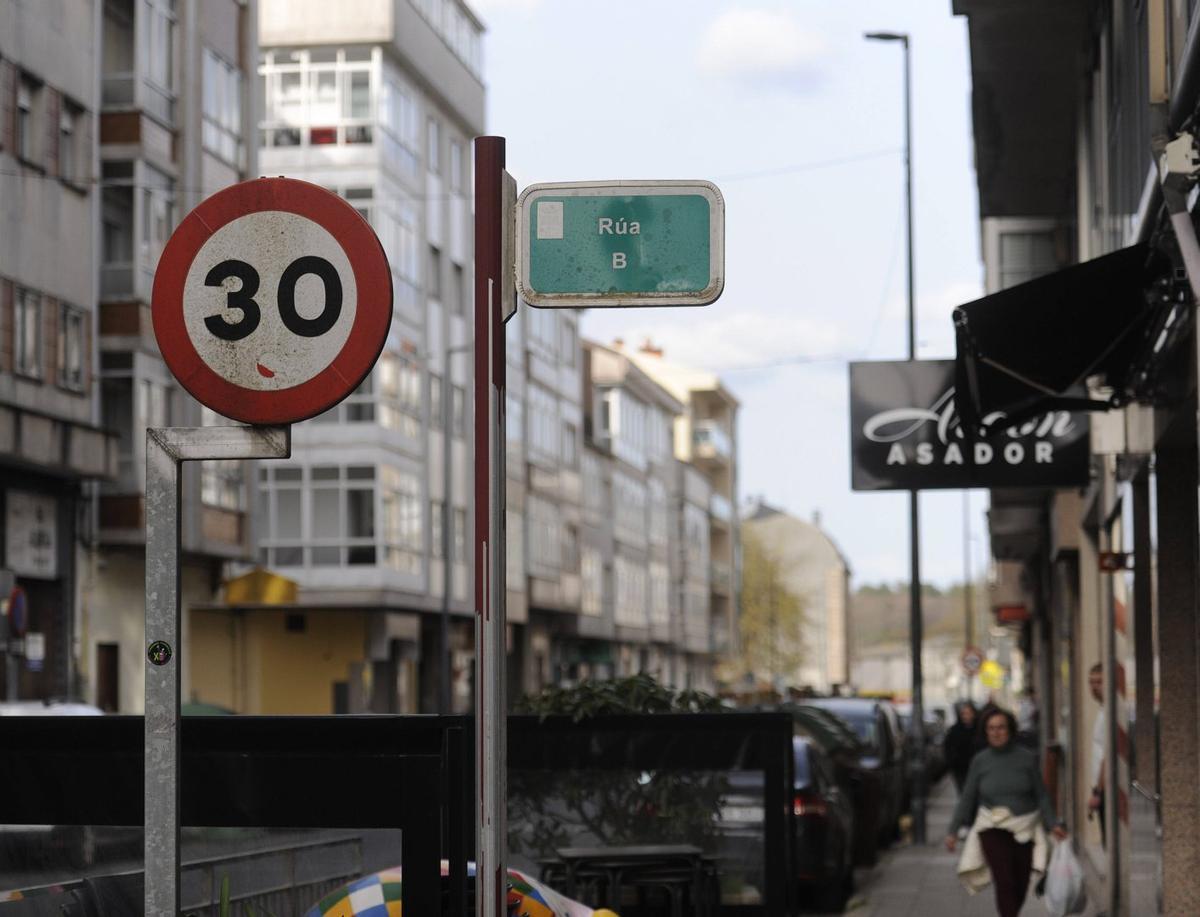 La B es una de las calles más extensas del núcleo urbano y conserva nombre de letra.