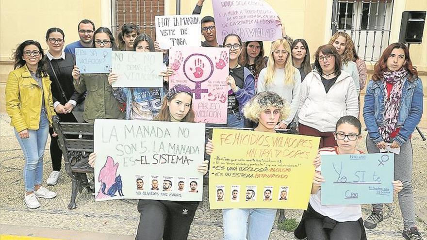 los Estudiantes muestran su rechazo a la sentencia judicial de ‘La Manada’