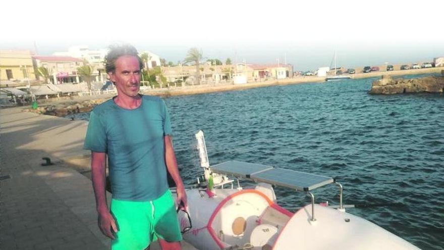 Michele Cassano: cruzar a remo el Atlántico con escala en Cabo de Palos