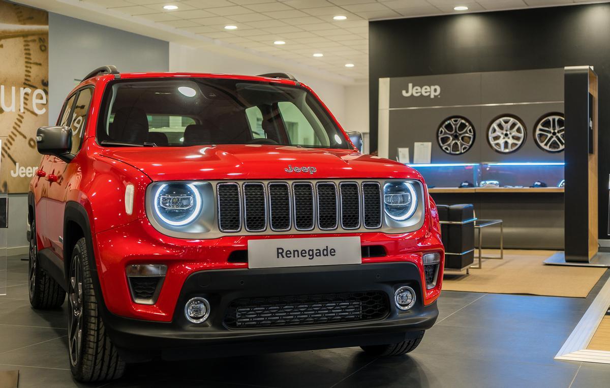 El Jeep Renegade puede conseguirse por 185€ en la opción de renting para particulares y empresas, en Automóviles Nemesio.
