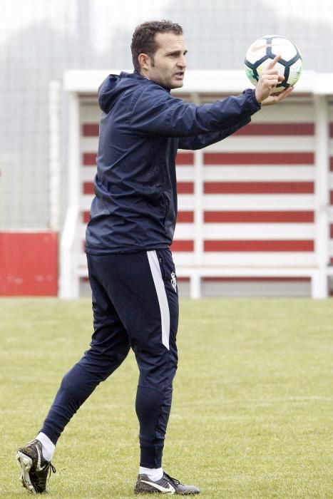 Entrenamiento del Real Sporting