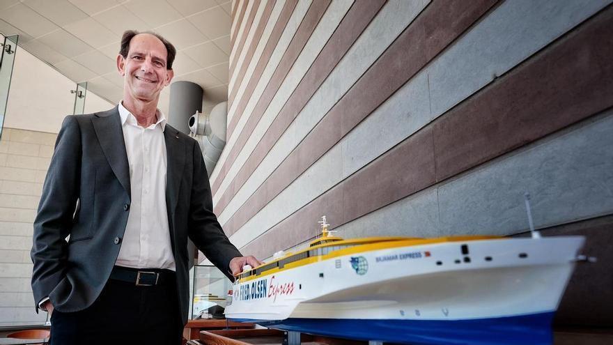 Andrés Marín, director general de Fred. Olsen: "Canarias se beneficia de dos navieras fuertes; a partir de ahí, respeto y a competir"