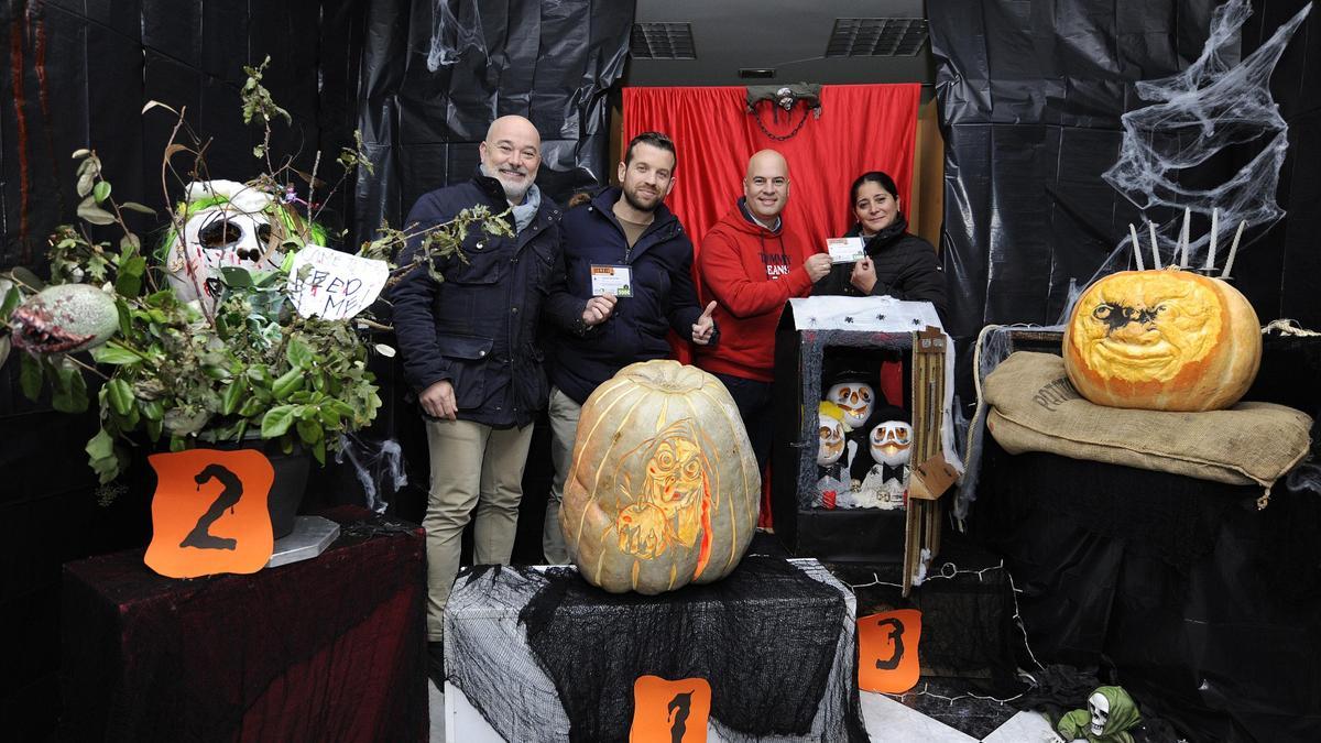 Entrega de premios del concurso de calabazas de la ACOE.