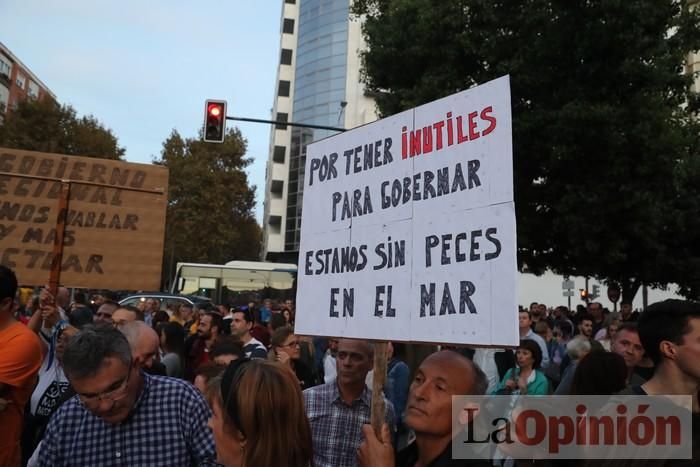 Manifestación en Cartagena por el Mar Menor