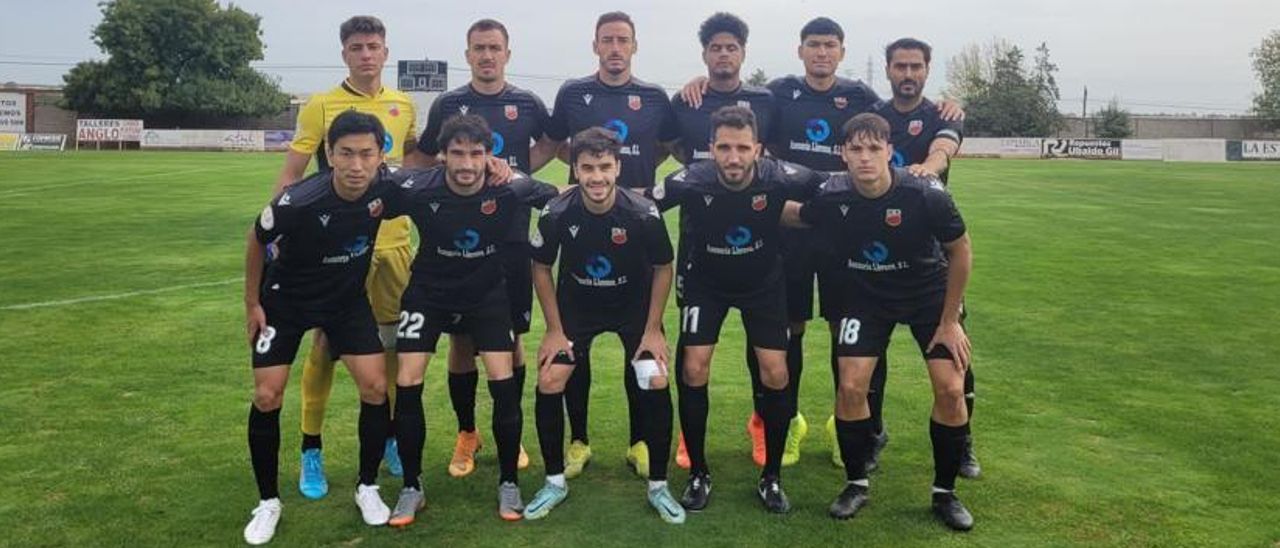 Once inicial del Llerenense el pasado domingo.