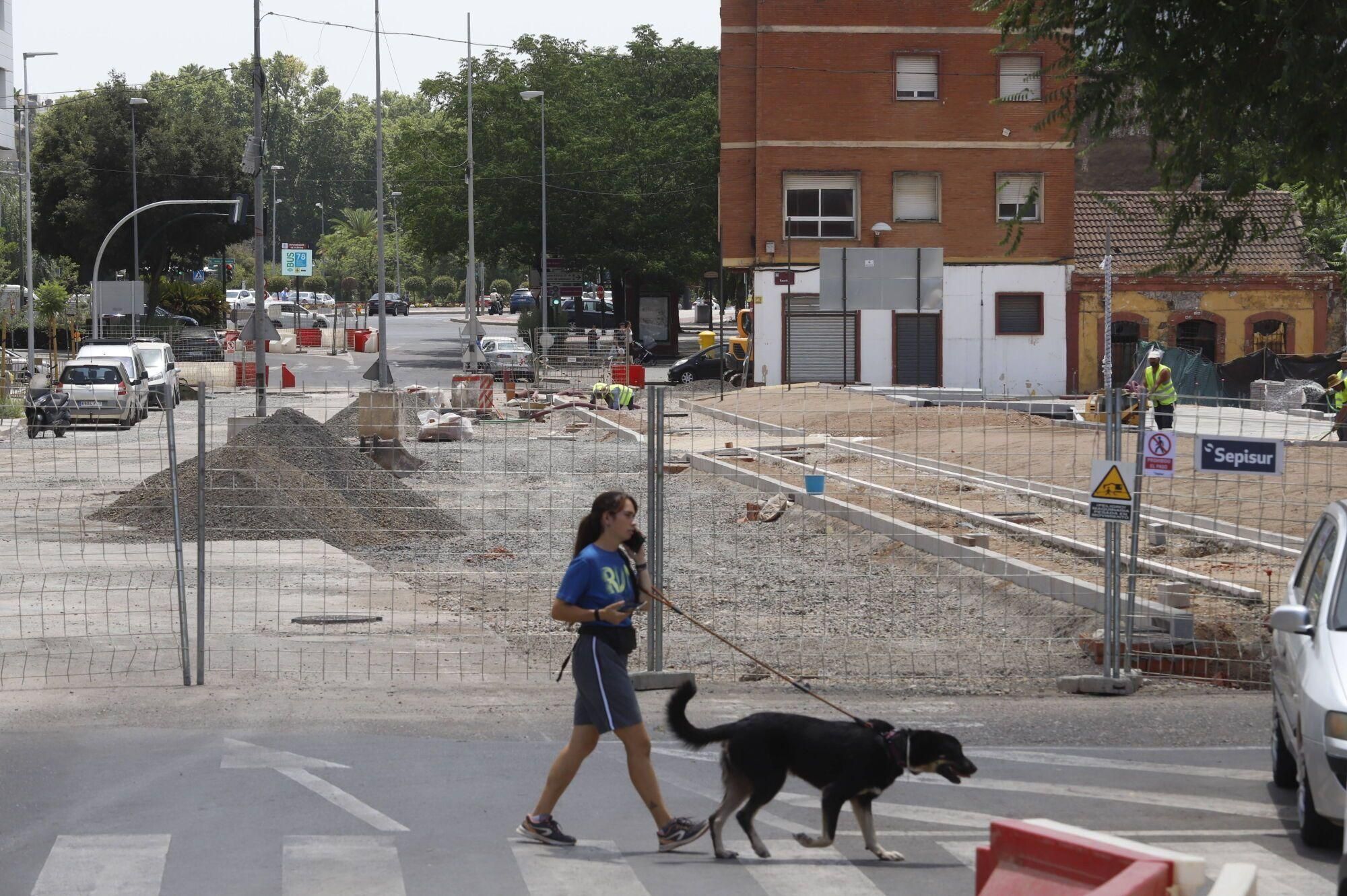 Nuevo retraso en las obras de la avenida de Trassierra