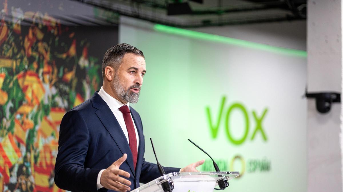 El partido que lidera Abascal ingresó 16,1 millones de euros en 2025, el 74,4 por cien de origen público