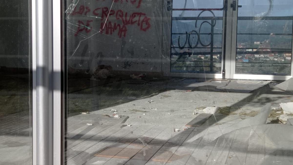El aspecto actual del edificio, que nunca llegó a ser utilizado.