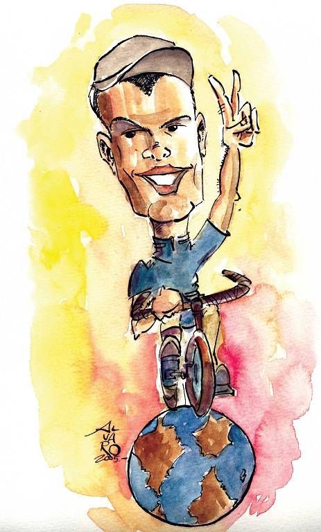 Caricatura de Luis León Sánchez.