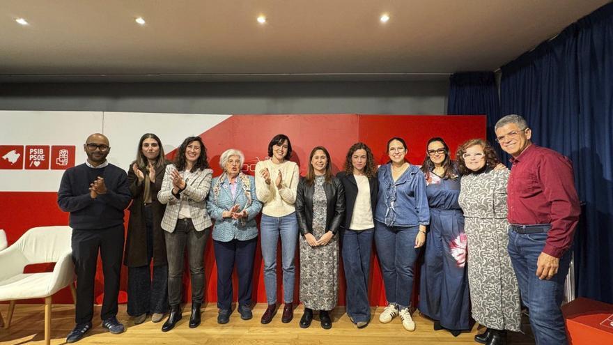 Imagen del acto celebrado ayer por los socialistas en Algaida.  | PSIB