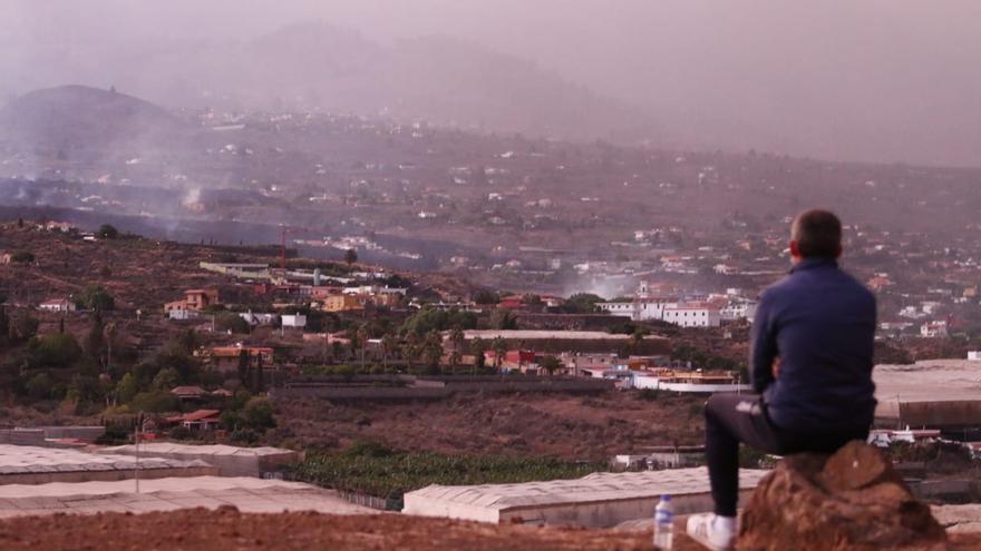 Todoque, el día después de su desalojo por el volcán de La Palma