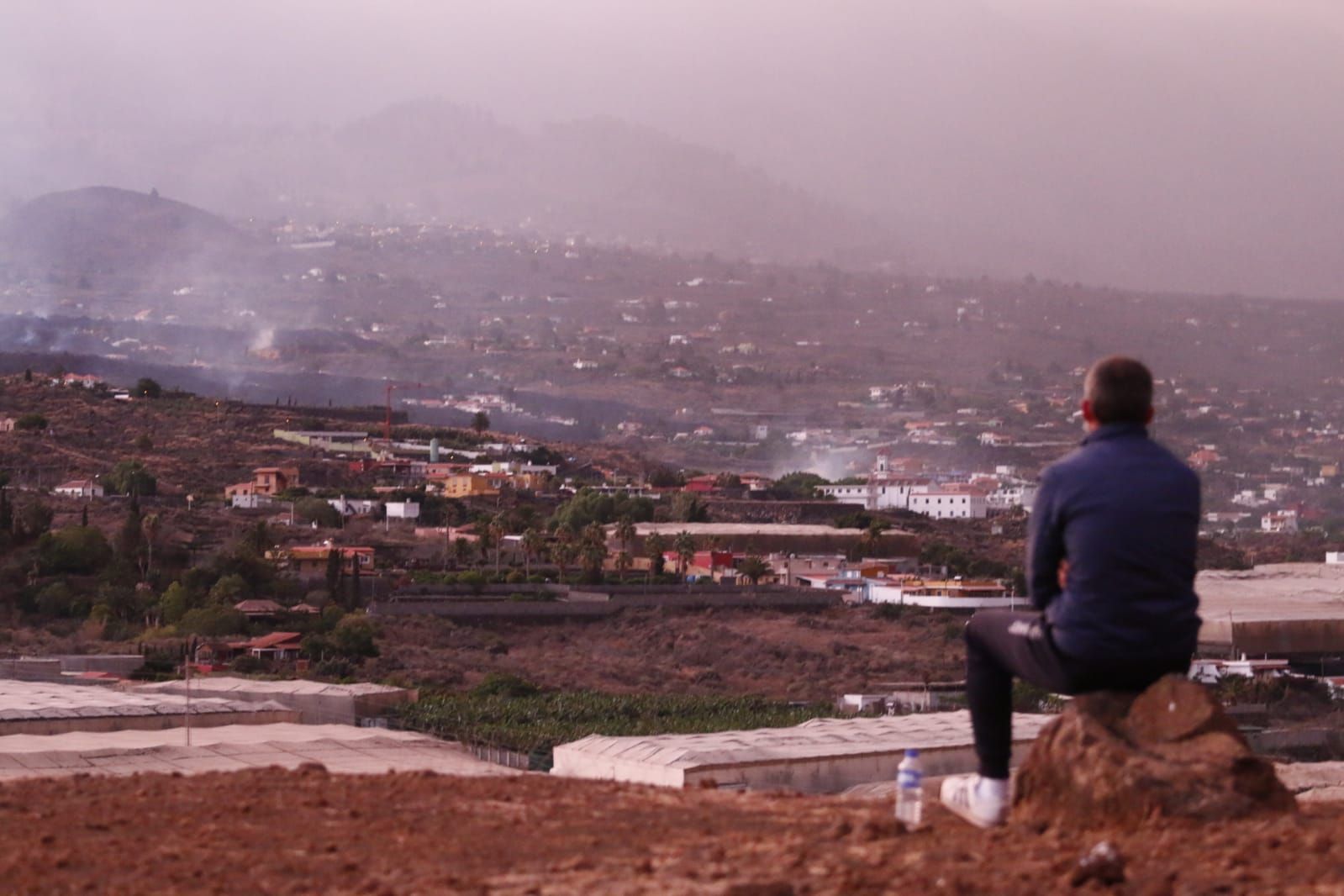 Todoque, el día después de su desalojo por el volcán de La Palma