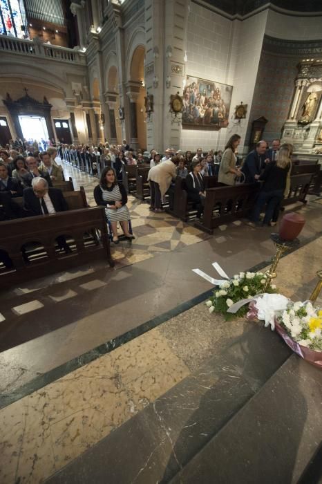 Funeral por Cuco Gómez en la iglesia de San Juan