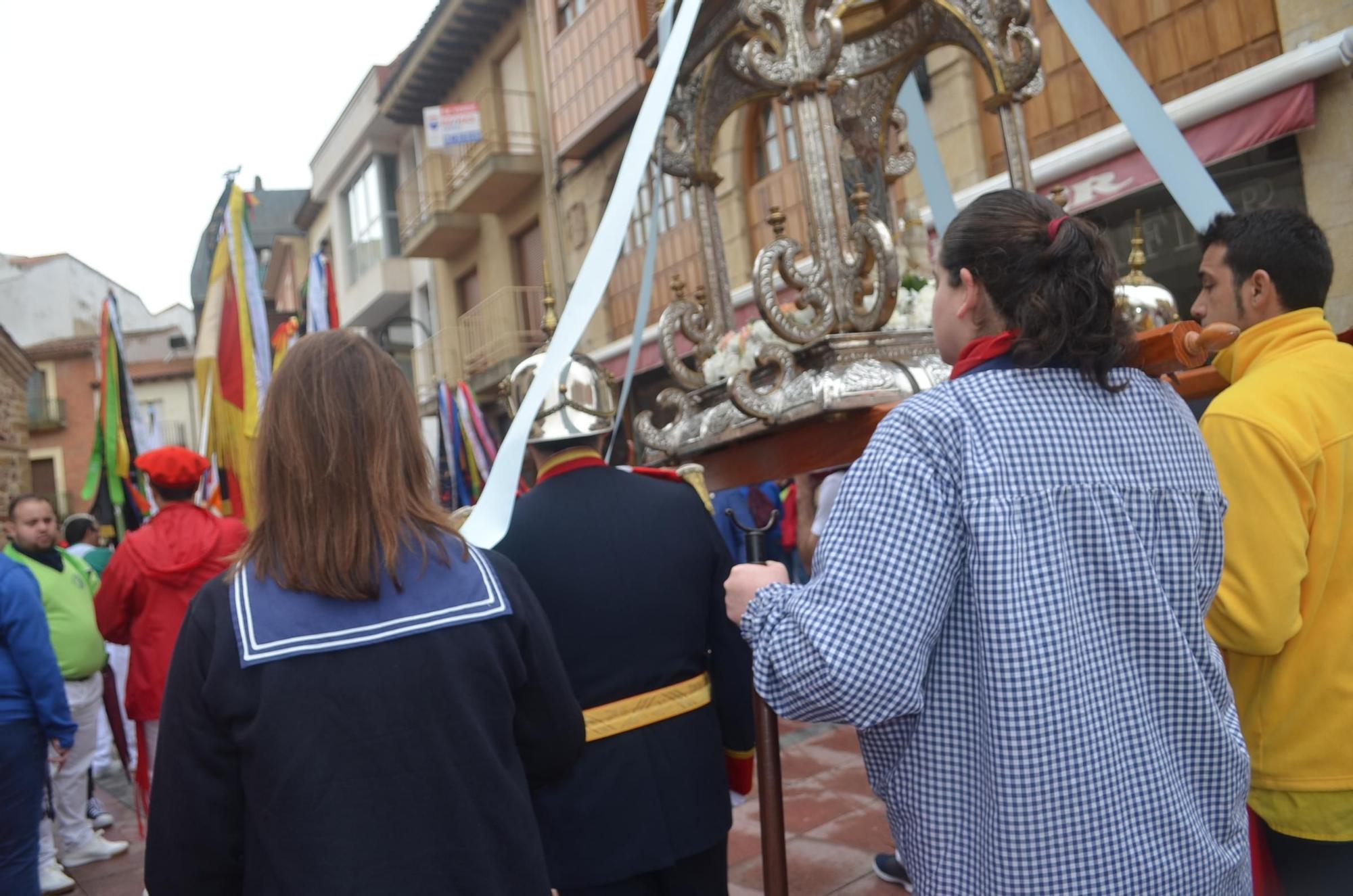 Fiestas de la Veguilla Benavente 2024: La lluvia da una tregua a la patrona