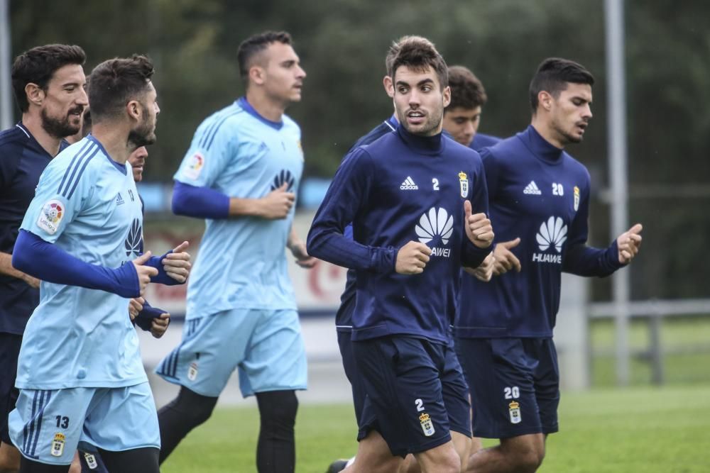 Entrenamiento del Real Oviedo