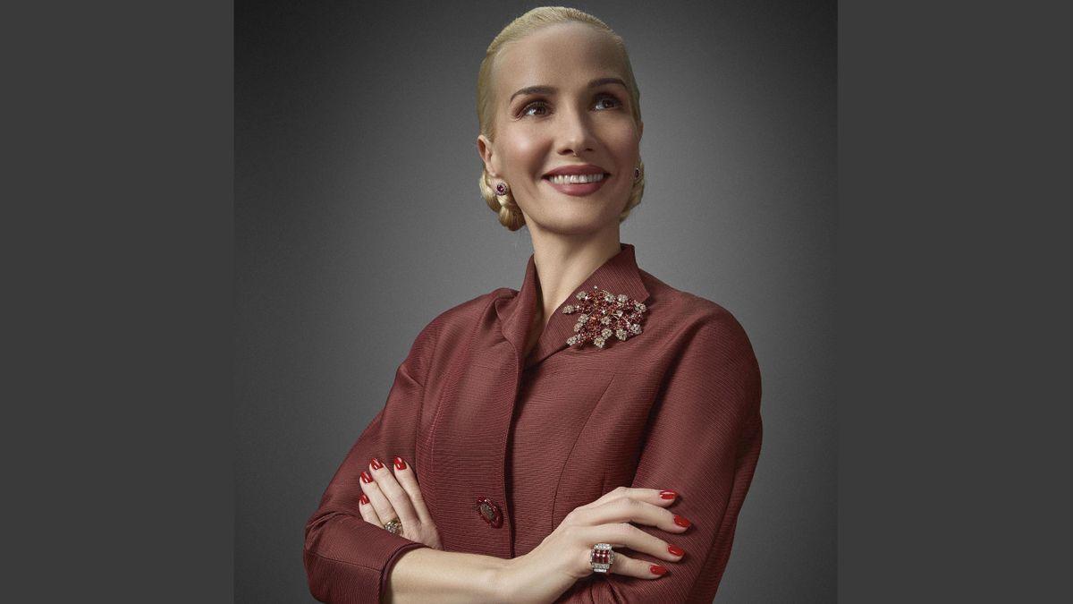 Natalia Oreiro, caracterizada como Eva Perón para la serie &#039;Santa Evita&#039;.