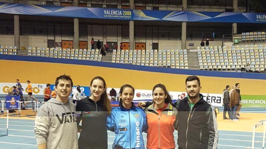 La élite aragonesa disputa el Campeonato de España en pista cubierta