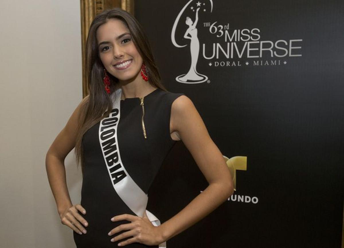 Paulina Vega, candidata Colombia, Miss Universo 2015