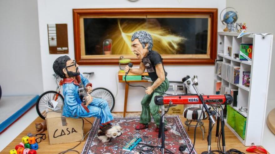 Diorama de Iván Ferreiro creado también por él.  | // I. ABELLA